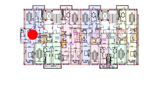 3-xonali xonadon 99.6 m²  3/7 qavat | Mustaqillik Avenue Turar-joy majmuasi