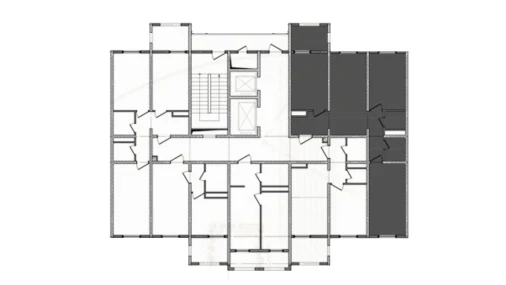 3-комнатная квартира 77.11 м²  5/16 этаж | Жилой комплекс JOMIY RESIDENCE