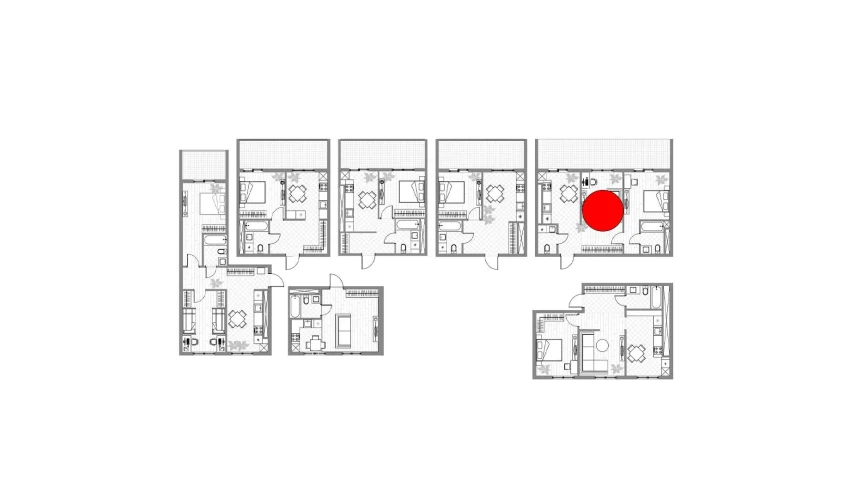 2-комнатная квартира 54 м²  13/14 этаж | Жилой комплекс PARVOZ