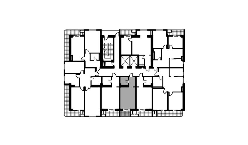 1-комнатная квартира 29.8 м²  12/12 этаж | Жилой комплекс NAVRUZ GROUP