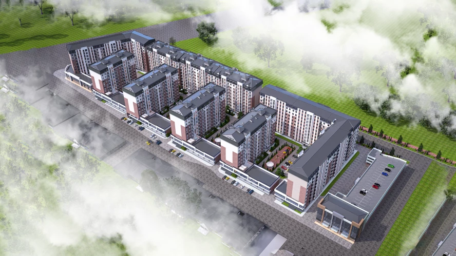 3-комн. квартира 107.99 м²  1/10 этаж | Жилой комплекс Ko'kcha-Oqtepa