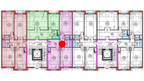 3-комнатная квартира 69.1 м²  1/8 этаж | Жилой комплекс Ziynat Capital