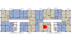 2-комн. квартира 62.53 м²  7/10 этаж | Жилой комплекс Ko'kcha-Oqtepa