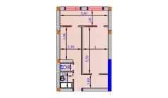 1-комн. квартира 57.4 м²  9/9 этаж | Жилой комплекс SHOHSAROY