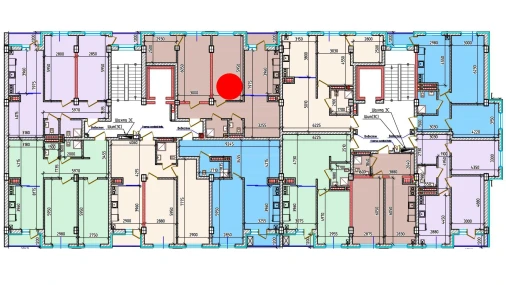 3-комнатная квартира 83.5 м²  7/9 этаж | Жилой комплекс Aero Town