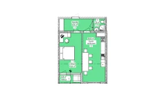 2-комн. квартира 47.04 м² 3/16 этаж | Жилой комплекс ELITE ECO CITY 2-комн. квартира 47.04 м² 3/16 этаж | Жилой комплекс ELITE ECO CITY