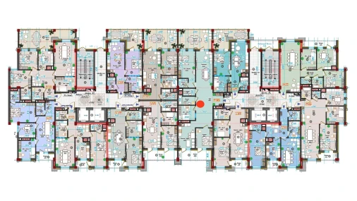 4-комнатная квартира 113.94 м²  3/12 этаж | Жилой комплекс Dream House