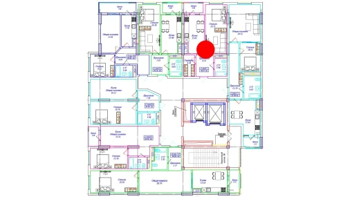 1-комнатная квартира 49.87 м²  14/17 этаж | Жилой комплекс ASTRA