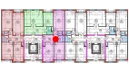 3-комн. квартира 69.1 м²  1/8 этаж | Жилой комплекс Ziynat Capital