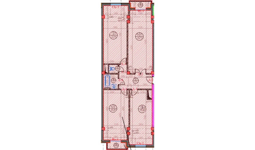 4-комнатная квартира 113.42 м²  5/8 этаж | Жилой комплекс Ziynat Capital