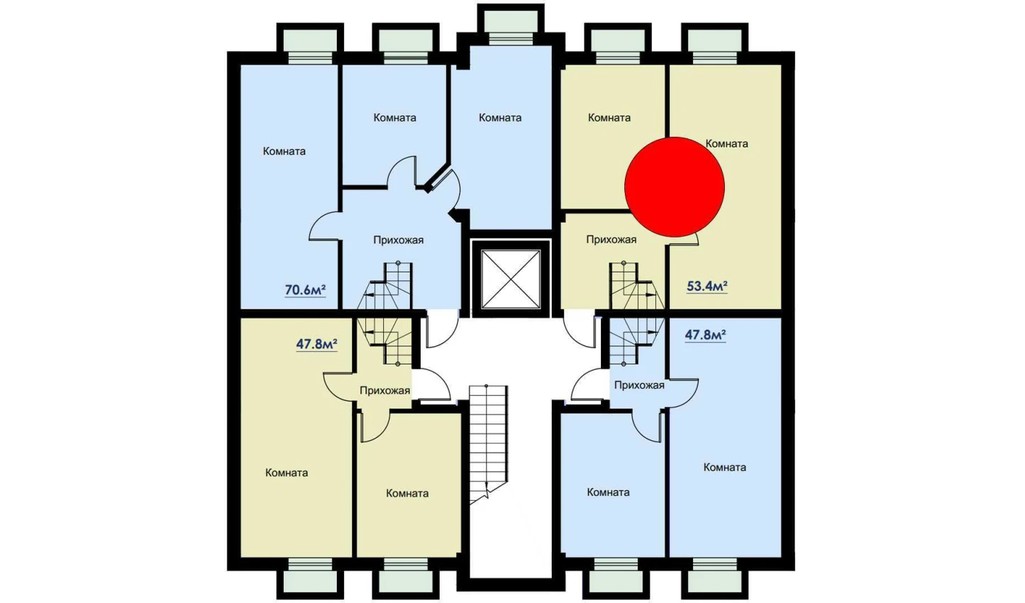 2-комн. квартира 106.8 м² 1/6 этаж | Жилой комплекс CHOSHTEPA GARDEN 2-комн. квартира 106.8 м² 1/6 этаж | Жилой комплекс CHOSHTEPA GARDEN
