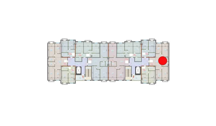 3-комнатная квартира 105.5 м²  5/9 этаж | Жилой комплекс YANGI AVLOD