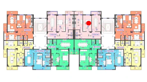 2-комнатная квартира 84.55 м²  6/7 этаж | Жилой комплекс O'ZBEGIM