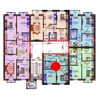 2-комн. квартира 54 м²  10/10 этаж | Жилой комплекс AFROSIYOB