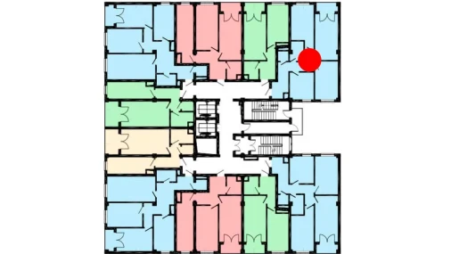 3-xonali xonadon 82 m²  12/16 qavat | Musaffo Turar-joy majmuasi