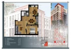 2-xonali xonadon 62.6 m²  3/9 qavat | CHINARA PARK Turar-joy majmuasi