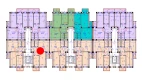 2-xonali xonadon 71.6 m²  2/7 qavat | G'IJDUVON CITY Turar-joy majmuasi