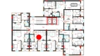 2-комн. квартира 46.6 м²  6/12 этаж | Жилой комплекс CHINARA PARK