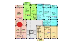 2-комн. квартира 76.2 м²  3/7 этаж | Жилой комплекс Bunyodkor