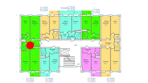 3-комнатная квартира 83.54 м²  9/9 этаж | Жилой комплекс PROVANS