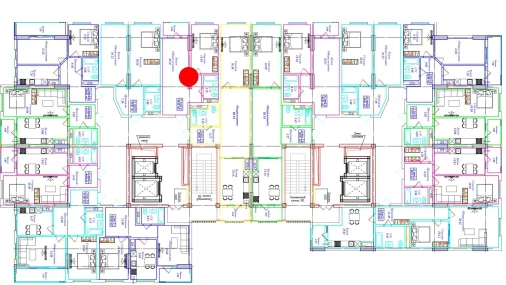 1-xonali xonadon 44.2 m²  11/17 qavat | UCHTEPA CITY Turar-joy majmuasi