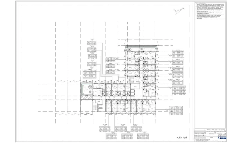 1-комн. квартира 24.64 м²  4/7 этаж | Жилой комплекс TUSHLAR VODIYSI