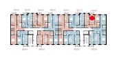 2-xonali xonadon 62.4 m²  2/10 qavat | Ko'kcha-Oqtepa Turar-joy majmuasi
