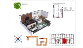 2-комн. квартира 50.3 м²  4/9 этаж | Жилой комплекс Uchtepa Avenue