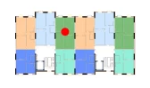 2-xonali xonadon 66.3 m²  11/9 qavat | Uchtepa Avenue Turar-joy majmuasi