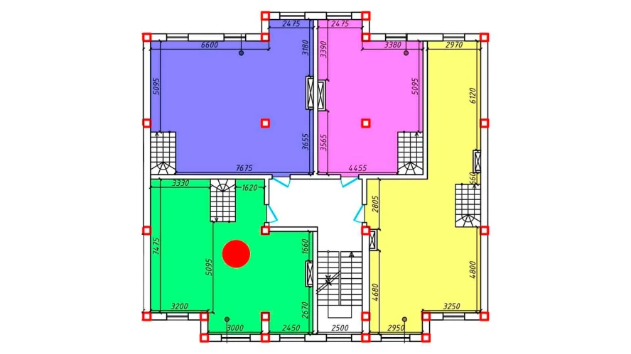 2-xonali xonadon 68 m²  5/6 qavat | CHIRCHIQ CITY Turar-joy majmuasi