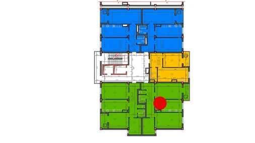 3-xonali xonadon 93 m²  11/12 qavat | Sokin hayot Turar-joy majmuasi