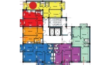 2-xonali xonadon 60.8 m²  8/10 qavat | NUR BARAKA Turar-joy majmuasi