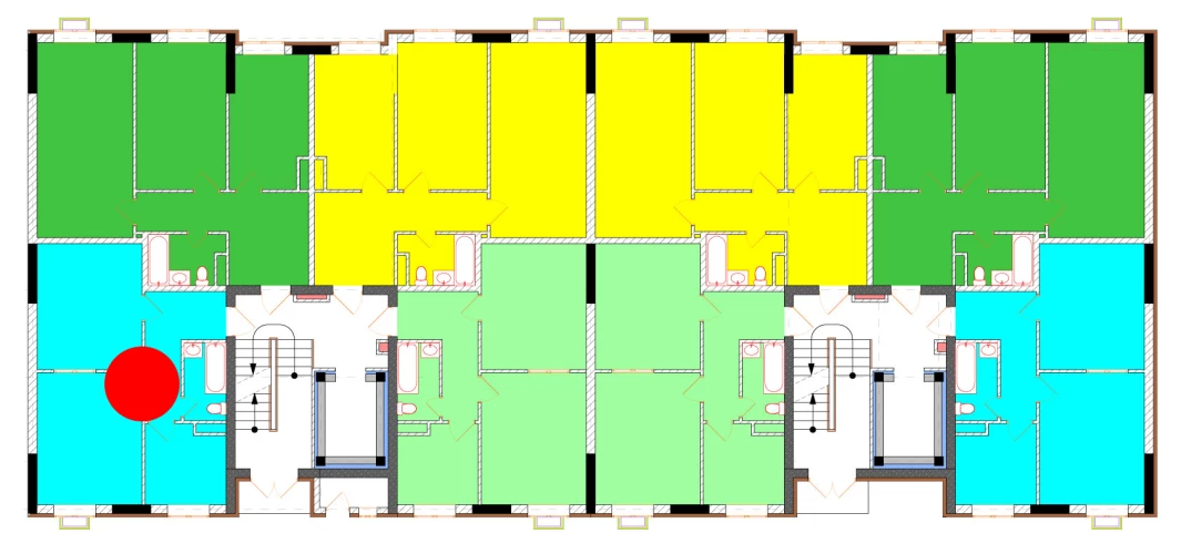 2-комн. квартира 50.3 м²  3/9 этаж | Жилой комплекс Uchtepa Avenue