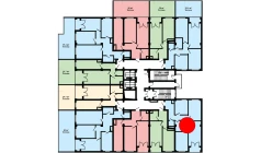 3-комн. квартира 82 м²  3/16 этаж | Жилой комплекс Musaffo