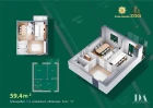 1-комн. квартира 59.4 м² 7/12 этаж | Жилой комплекс DEGREZON HOUSE 1-комн. квартира 59.4 м² 7/12 этаж | Жилой комплекс DEGREZON HOUSE