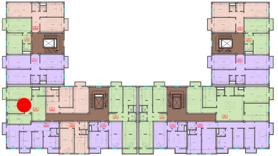 3-xonali xonadon 75.4 m² 5/7 qavat | Gulbadanbegim Turar-joy majmuasi 3-xonali xonadon 75.4 m² 5/7 qavat | Gulbadanbegim Turar-joy majmuasi