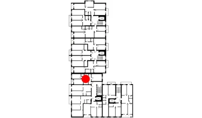2-xonali xonadon 81.3 m²  4/8 qavat | Mustaqillik Avenue Turar-joy majmuasi