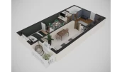 1-комн. квартира 57.06 м²  4/9 этаж | Жилой комплекс SHAYX-UL OLAM