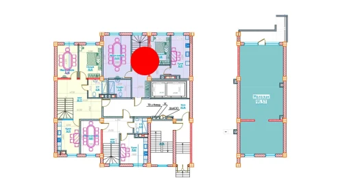 3-комнатная квартира 87.02 м²  1/13 этаж | Жилой комплекс Al-Qasr