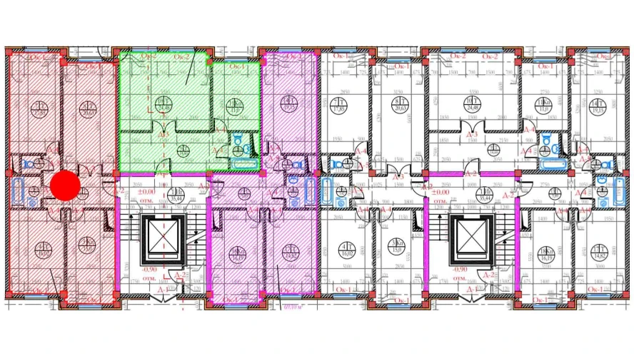 4-xonali xonadon 89.17 m² 1/8 qavat | Ziynat Capital Turar-joy majmuasi 4-xonali xonadon 89.17 m² 1/8 qavat | Ziynat Capital Turar-joy majmuasi