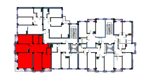 4-xonali xonadon 120 m²  8/9 qavat | FLORYA RESIDENCE Turar-joy majmuasi