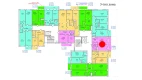 2-xonali xonadon 45.33 m²  7/9 qavat | PROVANS Turar-joy majmuasi