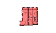 3-комн. квартира 125.9 м²  3/9 этаж | Жилой комплекс SAMARQAND CITY