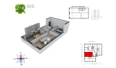 2-комн. квартира 74 м²  6/9 этаж | Жилой комплекс Uchtepa Avenue