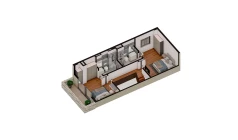 4-комн. квартира 125.68 м² 4/4 этаж | Жилой комплекс TUSHLAR VODIYSI 4-комн. квартира 125.68 м² 4/4 этаж | Жилой комплекс TUSHLAR VODIYSI