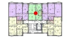 2-xonali xonadon 49.2 m²  8/9 qavat | Uchtepa Avenue Turar-joy majmuasi