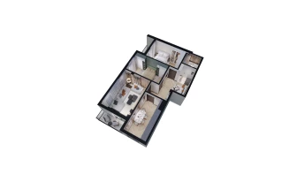3-xonali xonadon 87.8 m²  4/13 qavat | ORZU SAROYI Turar-joy majmuasi