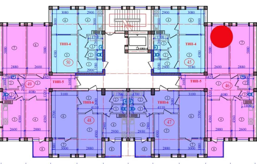 3-xonali xonadon 94.24 m² 4/9 qavat | Orzular Turar-joy majmuasi 3-xonali xonadon 94.24 m² 4/9 qavat | Orzular Turar-joy majmuasi