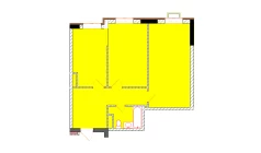 2-xonali xonadon 65 m²  8/9 qavat | Uchtepa Avenue Turar-joy majmuasi
