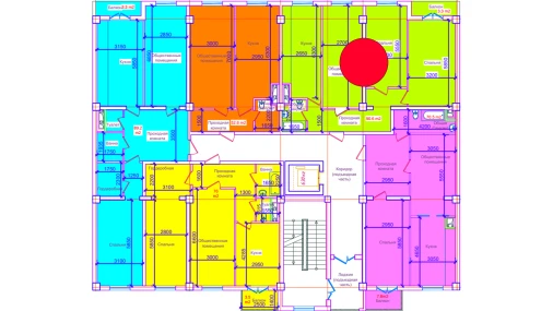 3-комнатная квартира 90.6 м²  8/10 этаж | Жилой комплекс ORZULAR MASKANI